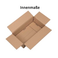 Karton 33x17x9 cm - Versandkarton 330x170x90 mm