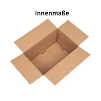 Karton 38x25x20 cm - Versandkarton 380x250x200 mm