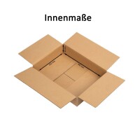 Karton 35x25x8 cm - Versandkarton für DHL Kleinpaket