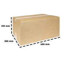 Karton 40x30x20 cm - Versandkarton 400x300x200 mm